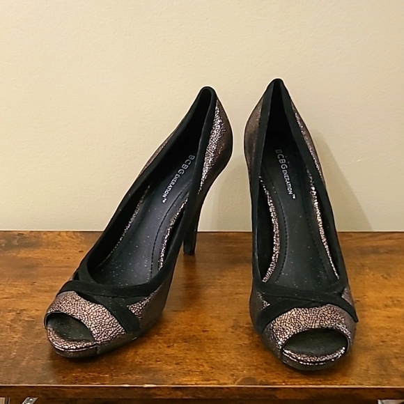 BCBGeneration peep toe heels size 9 - Picture 1 of 9
